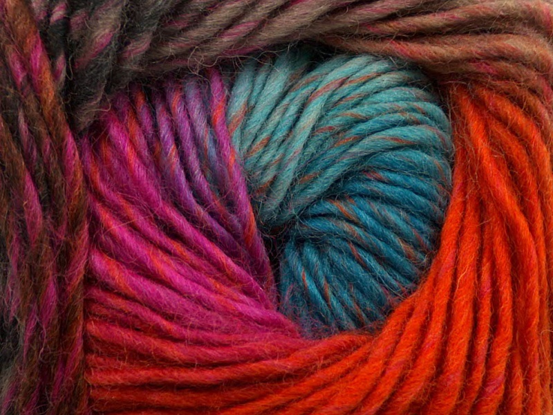 Acacia Yarns Gaia Self-Striping Wool #007