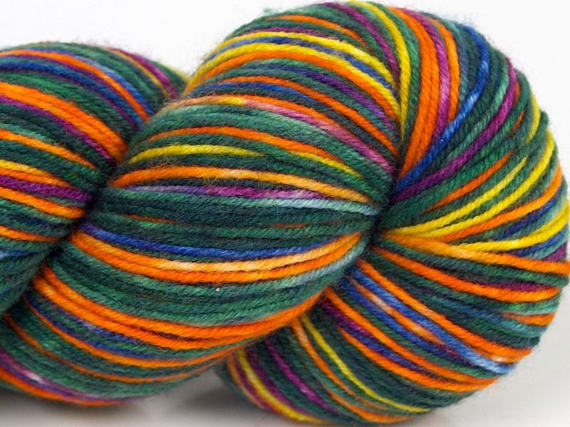 Indie Hand Dyed Sport - 75% SW Merino 25% Nylon - 001