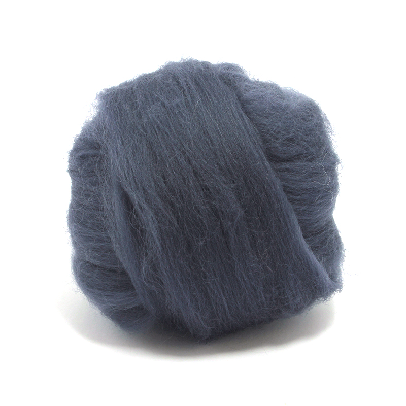 23 Micron Superfine Dyed Merino Combed Top - 115 g (4.0 oz) - Petrol 57