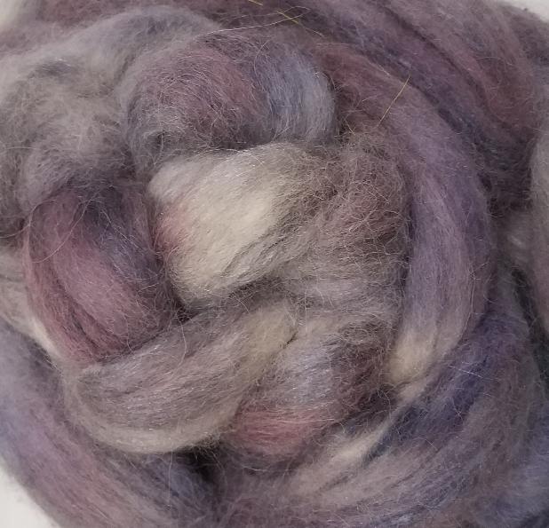 Merino Wool and Suri Alpaca Top - 50/50 - 115 g (4.0 ozs) Stream