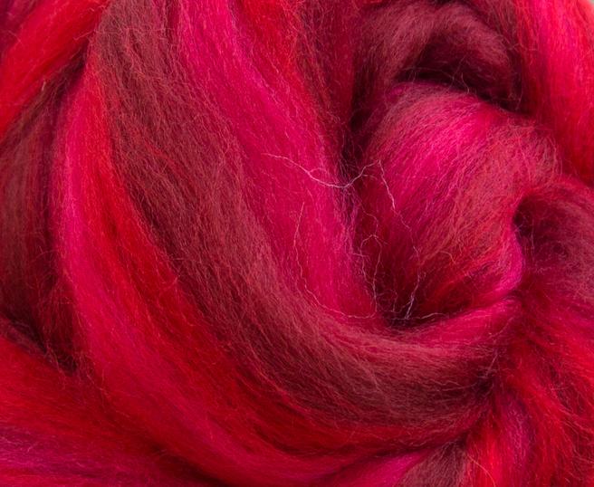 23 Micron Superfine Dyed Merino Combed Top - 11...