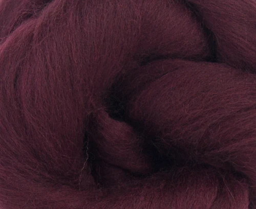 23 Micron Superfine Dyed Merino Combed Top - 4 oz (115 g) - 813