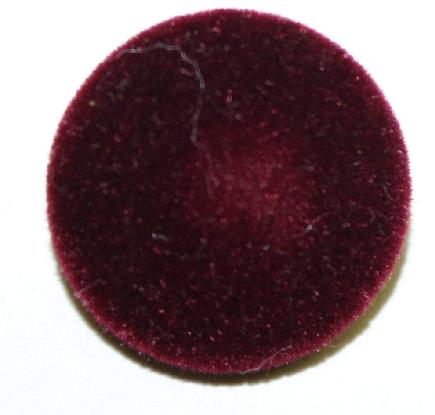 #89004550  1 inch (25 mm) Velour Fashion Button