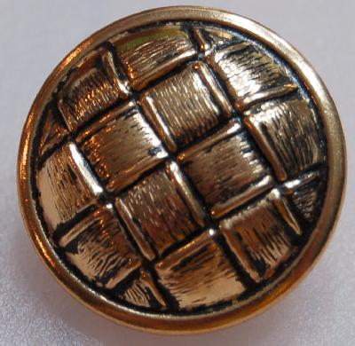 #W0920189 23mm ( 7/8 inch) Fashion Button - Antique Gold