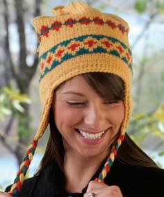 Cascade Diamond Chullos Hat Pattern