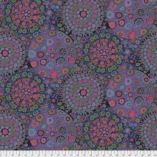 Kaffe Fassett Collective 100% Cotton Fabric - Millefiore - Dusty