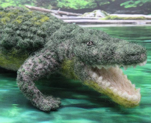 Coby the Crocodile Needle Felting Kit