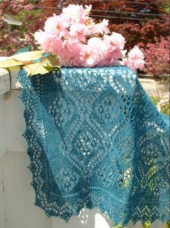 Hesperia Stole Pattern by Alison Green Will