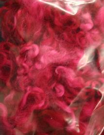 Ivy Brambles Border Leicester Curly Locks 1oz - #707 Fuchsia