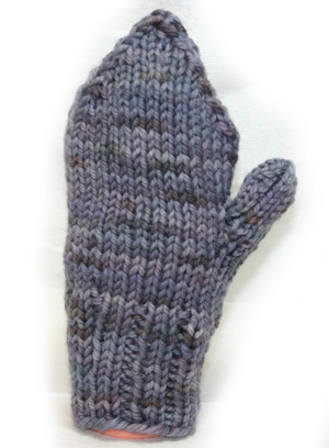 Ivy Brambles Chunky Mittens Pattern