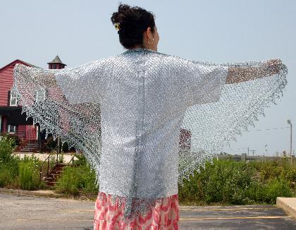 Evening Star Lace Shawl Kit