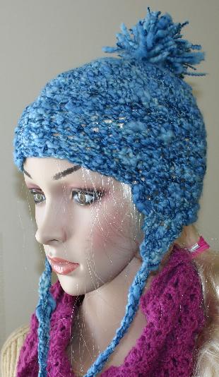 Ivy Brambles Tornado Crochet Pompom Hat Pattern