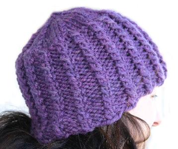 Twisted Rib Hat Kit in Berroco Peruvia Quick