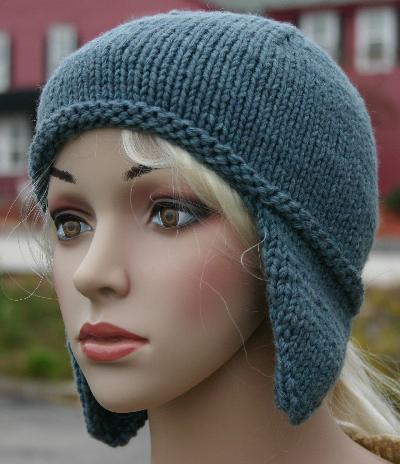 Wildcat Knit Earflap Hat Kit