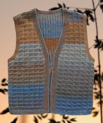 Jojoland Mens Vest Pattern #8-m01-01