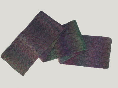 Jojoland Amethyst Emerald Scarf Pattern #ms08-01