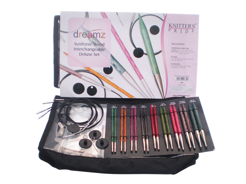 Knitters Pride Dreamz Symfonie Wood Interchangeable Deluxe Set Knitting Needles