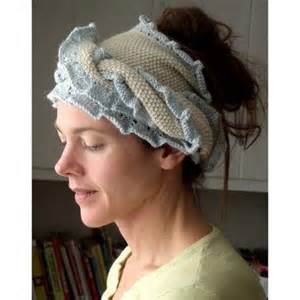 Mac And Me Pattern Silk Alpaca Head Wrap #69