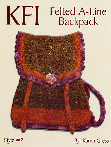 Felted A Line Backpack - 07