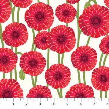 Poppy Love Cotton Fabric 22149-24