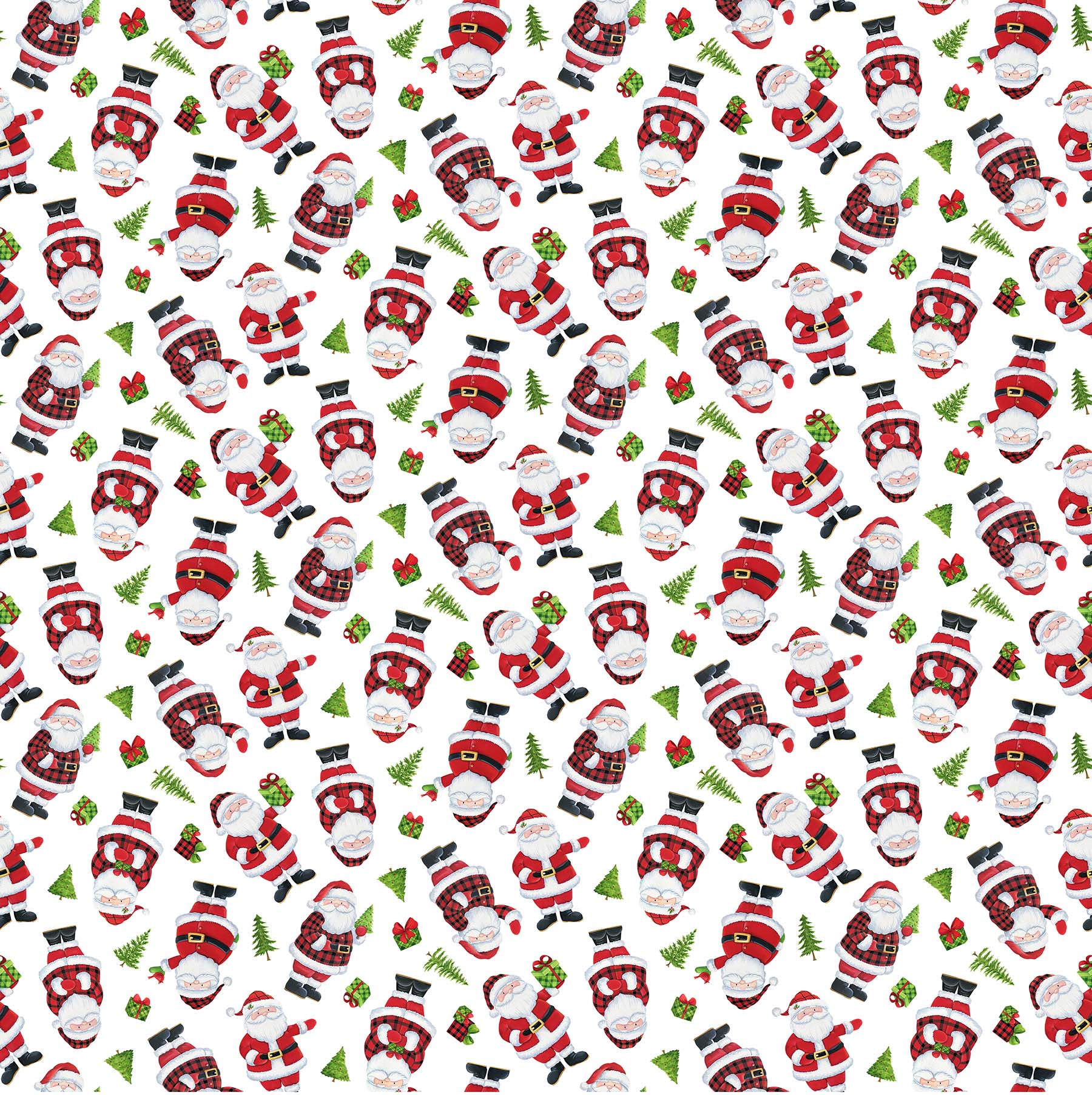 Santas Tree Farm 100% Cotton Fabric - 24733-10