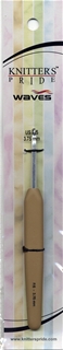 Knitters Pride Waves Aluminum Crochet Hook #F 3.75 mm Maple