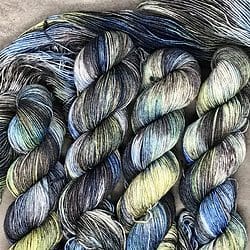 Shirsty Cat Designs BFL Sock Yarn - Troll Fur