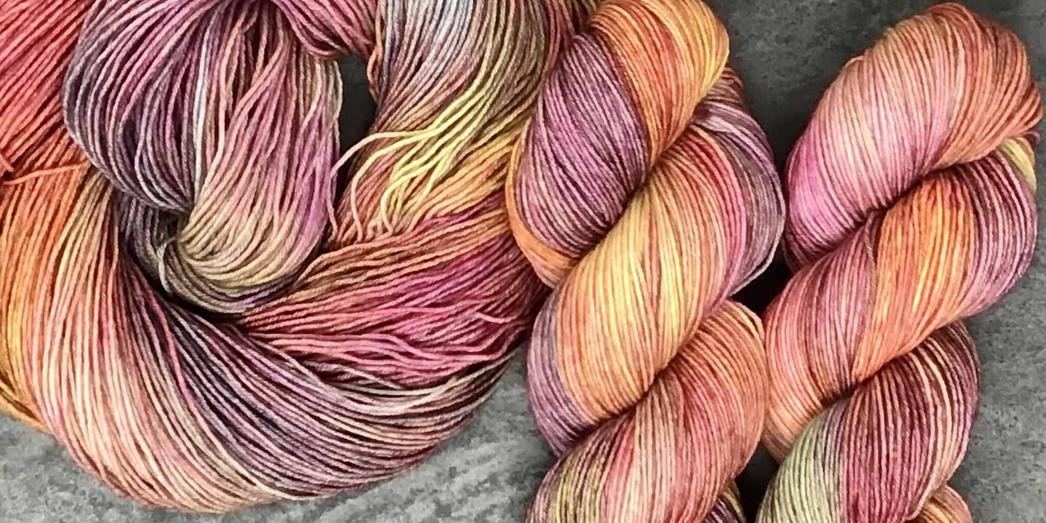 Shirsty Cat Designs BFL Sock Yarn - Blood Moon