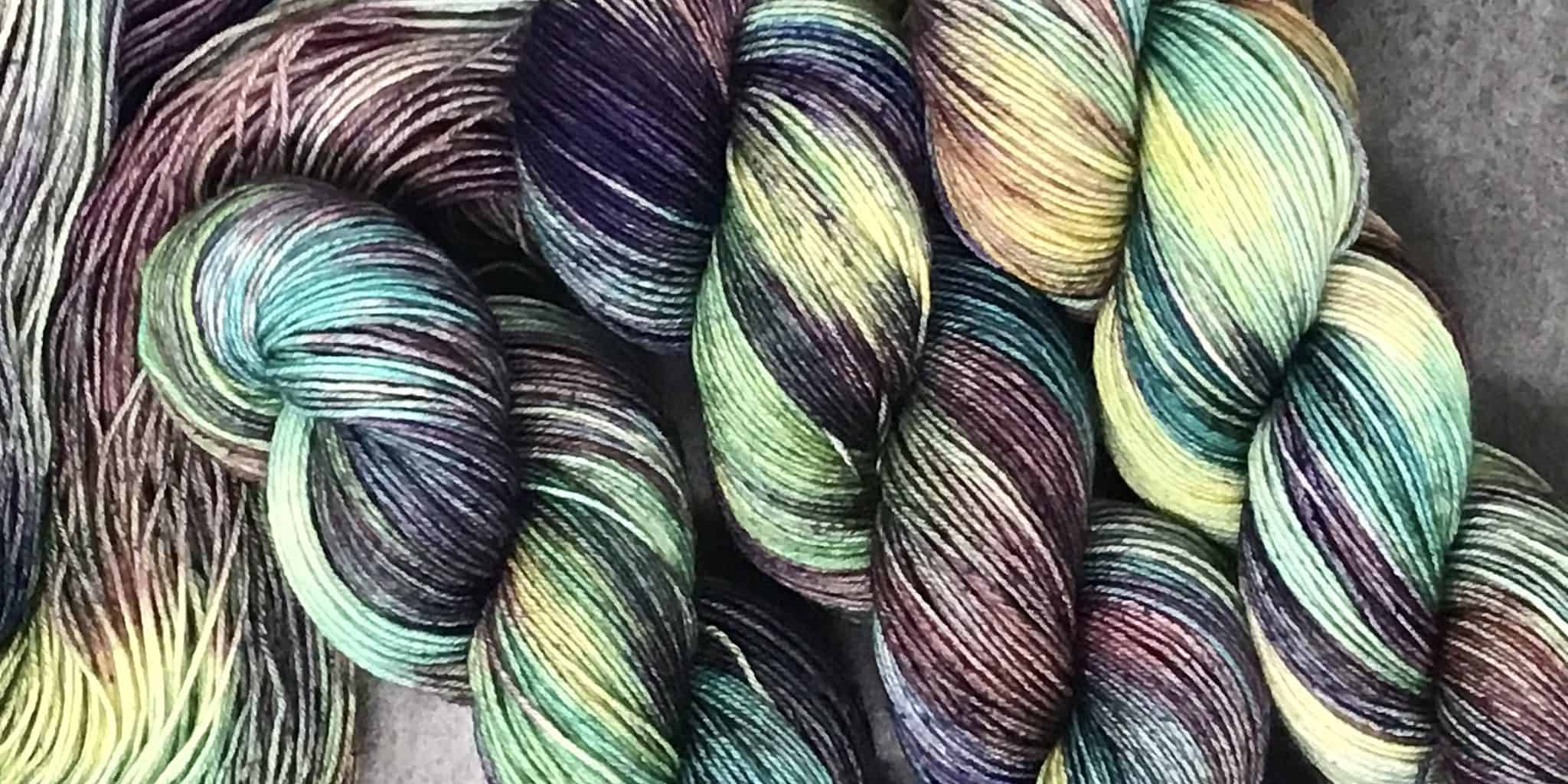 Shirsty Cat Designs BFL Sock Yarn - Detour Around the Sea Monster!