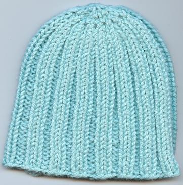 Preemie - Baby Ribbed Hat Pattern