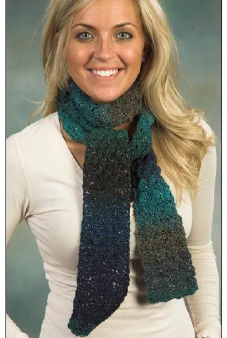 Kudo Crochet Scarf Pattern #394