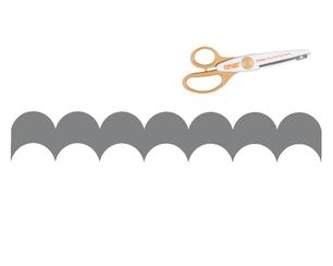 Fiskars Paper Edgers Scissors - 8252 Scallop