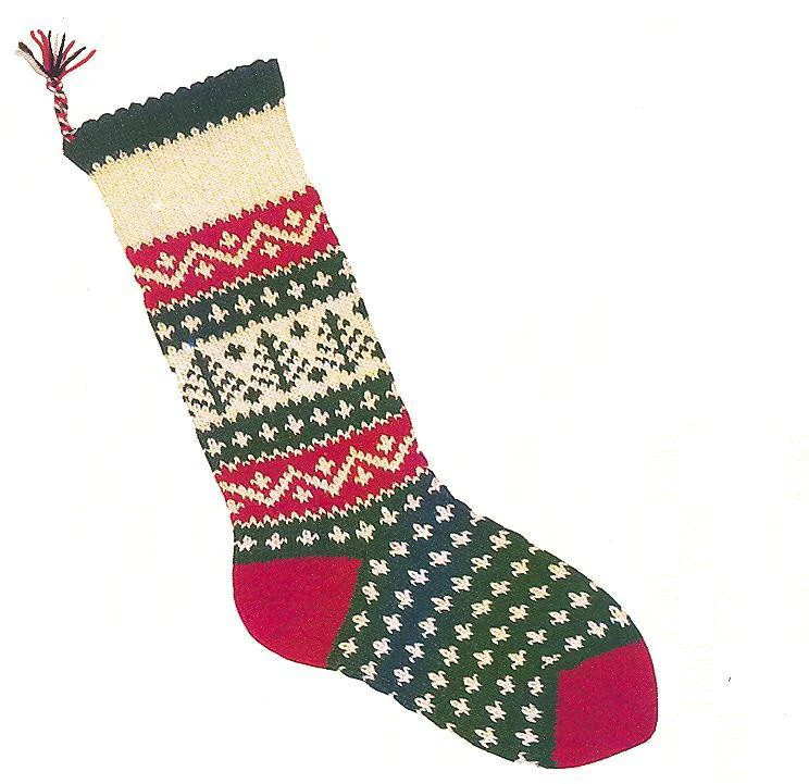 Old Fashioned Christmas Stocking Kits - #103 Evergreen