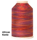 YLI 40/3 Variegated Machine Quilting Thread - 86V African Kente